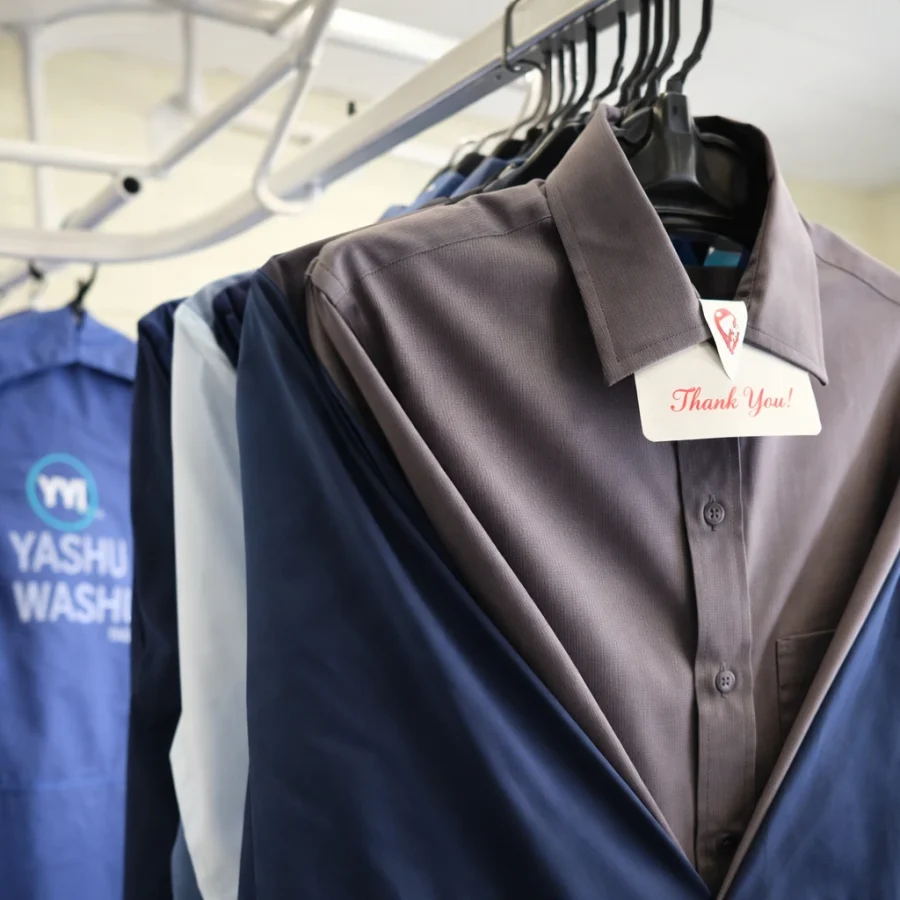 clean garments delivered to your door